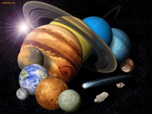 планета, Плутон, Нептун, Уран, Сатурн, Юпитер, Марс, Венера, Меркурий, Луна, Солнце